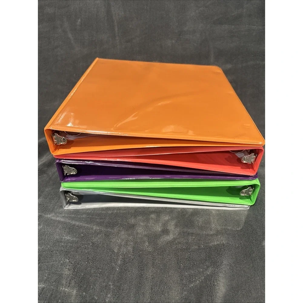 5- 3 Ring Binders ,1
